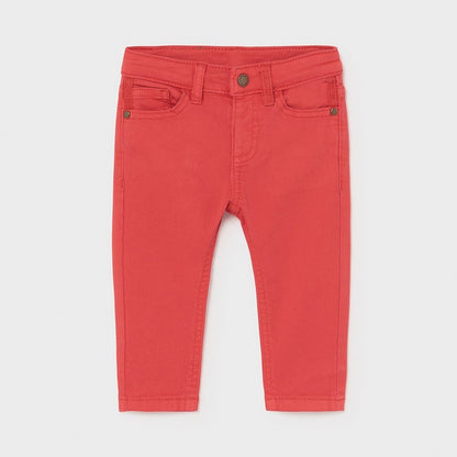 Pantalón de Sarga para Bebé Niño Mayoral Ref-1579-80 Cyber Red