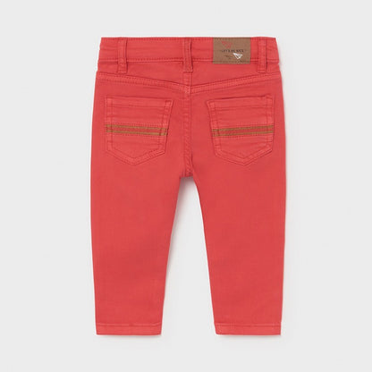 Pantalón de Sarga para Bebé Niño Mayoral Ref-1579-80 Cyber Red