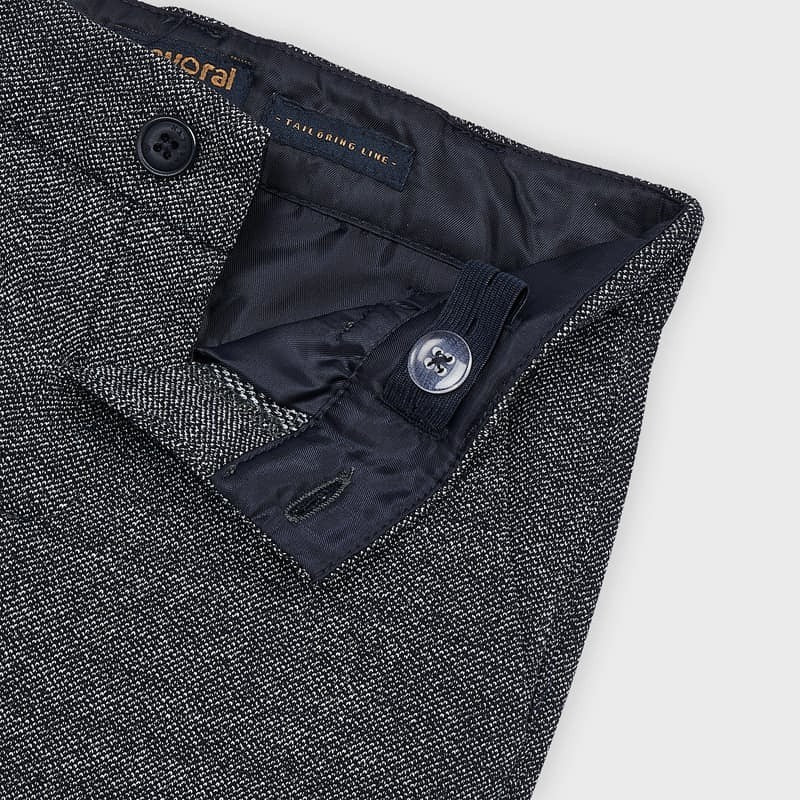 Pantalón Sku 4538 Color Marino mez