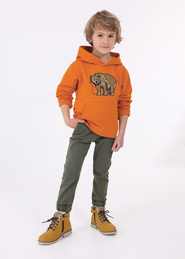 Pullover aplique engomado MAYORAL Ref. 13/4422/89 Azafran