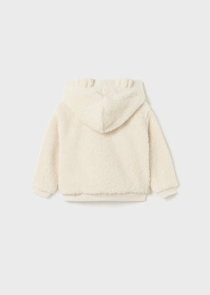 Sudadera capucha rizo bebé Ref. 13-02428-056 Garbanzo