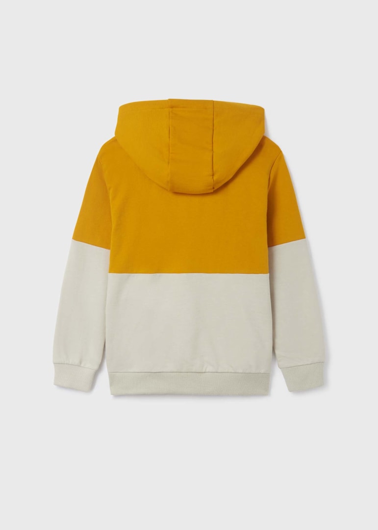 Sudadera con algodón para chico NUKUTAVAKE Ref. 23/6442/36 Curry