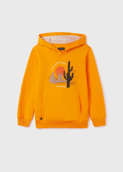 Sudadera con capucha y motivo estampado para chico Art. 23-06441-031 Mango