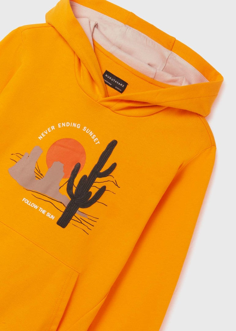 Sudadera con capucha y motivo estampado para chico Art. 23-06441-031 Mango