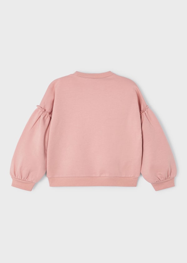 Sudadera estampada Better Cotton niña MAYORAL Ref. 13-04404-050 Nude