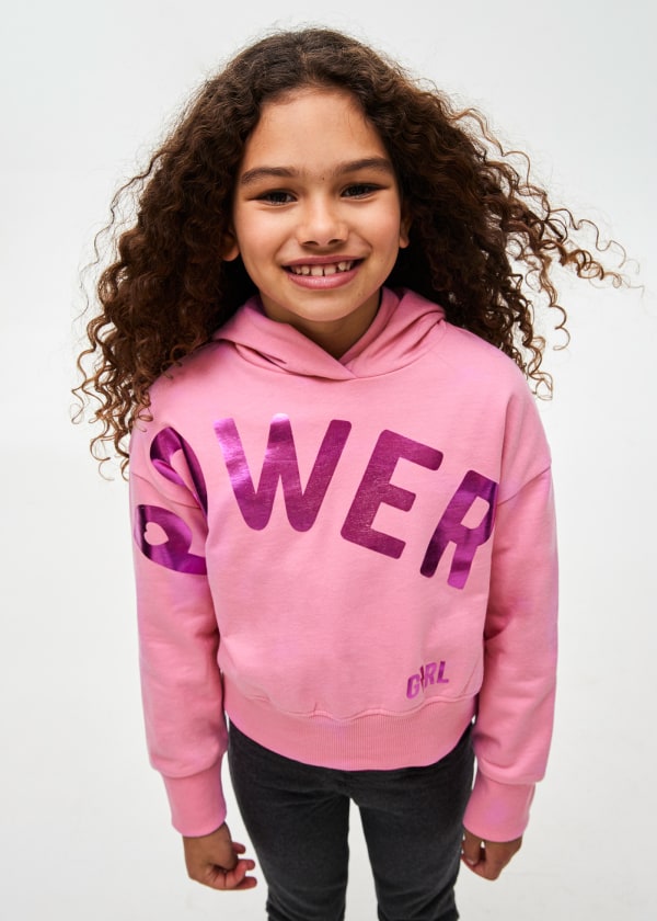 Pullover capucha MAYORAL Ref. 13/7403/89 Chicle