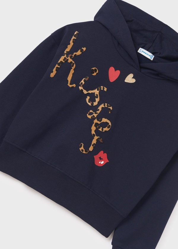 Pullover capucha MAYORAL Ref. 13/7403/88 Marino