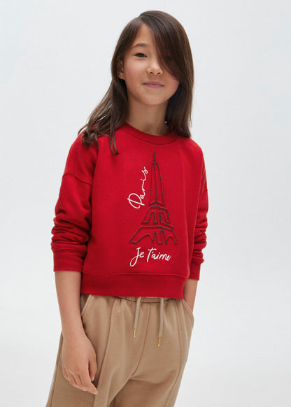 Pullover grafica MAYORAL Ref. 13/7405/94 Rojo
