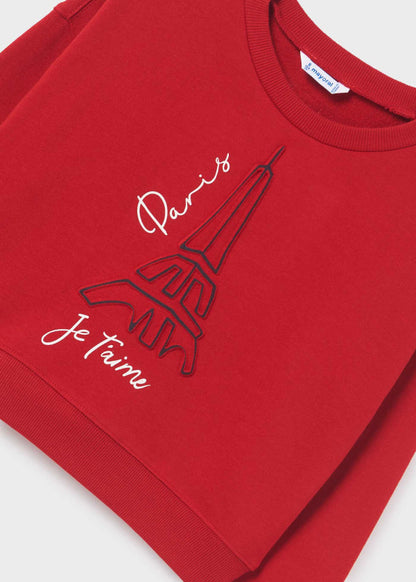 Pullover grafica MAYORAL Ref. 13/7405/94 Rojo