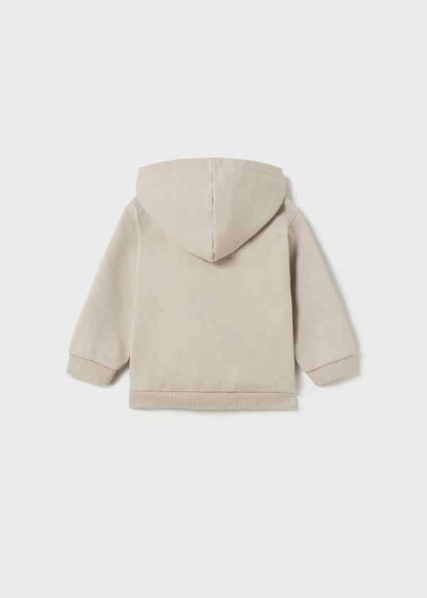Sudadera interactiva capucha bebé  Ref. 13-02443-026 Piedra