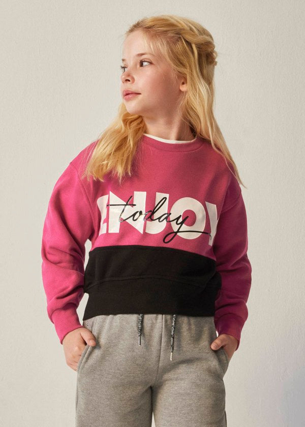 Pullover cortes MAYORAL Ref. 13/7406/72 Magenta