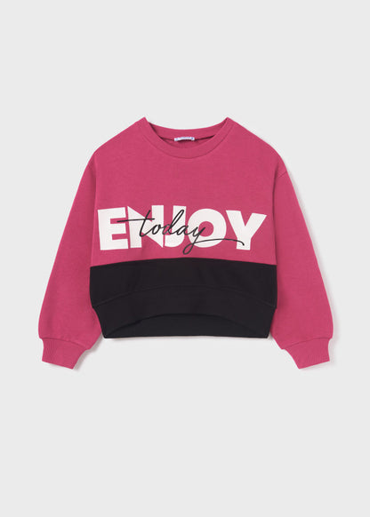 Pullover cortes MAYORAL Ref. 13/7406/72 Magenta