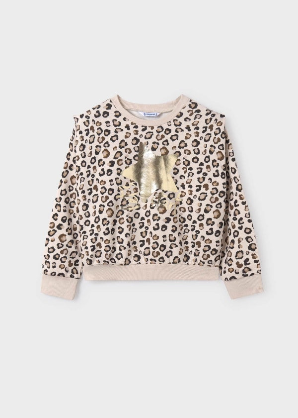 Pullover estampado MAYORAL Ref. 13/7404/69 Garbanzo