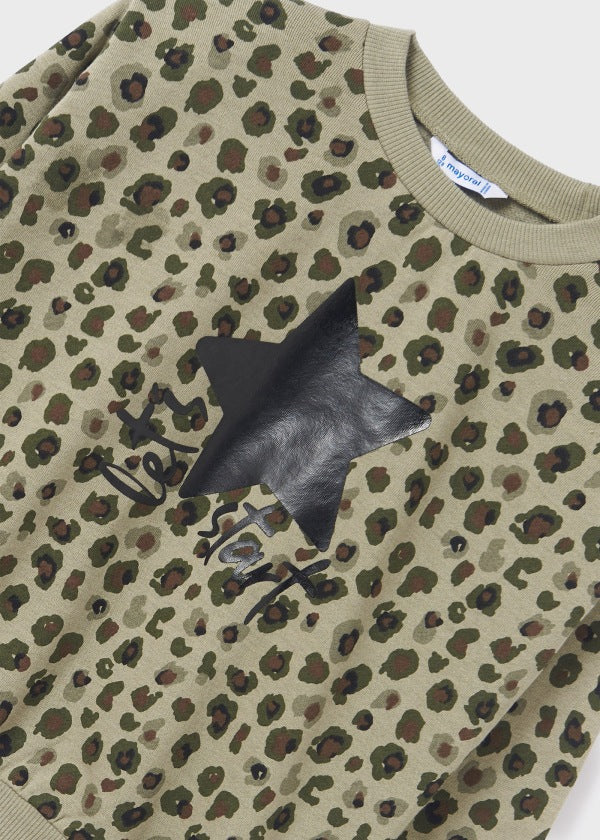 Pullover estampado MAYORAL Ref. 13/7404/68 Laurel vig
