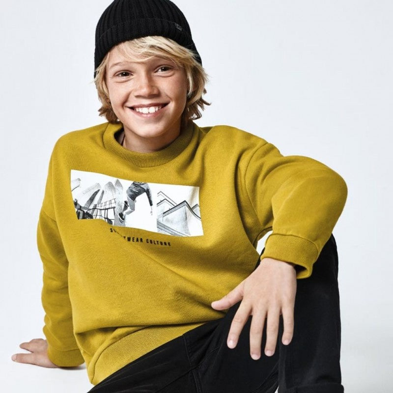 Pullover Street Sku 7457 Color Azufre