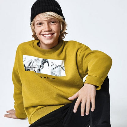 Pullover Street Sku 7457 Color Azufre