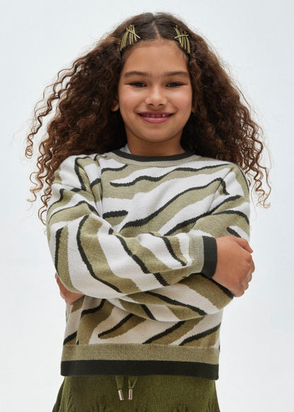 Suéter animal print chica  Ref. 13-07308-049 Laurel Vig
