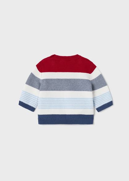 Suéter de tricotosa con algodón sostenible para recién nacido MAYORAL Ref. 23/1362/79 Rojo