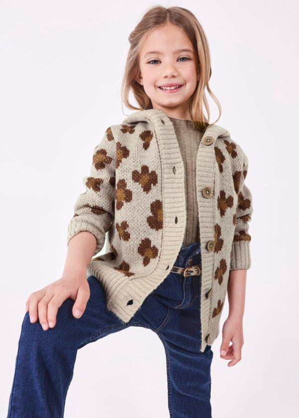 Suéter jacquard niña MAYORAL Ref. 13-04312-019 Bronce Vig