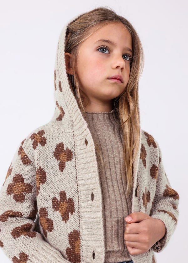 Suéter jacquard niña MAYORAL Ref. 13-04312-019 Bronce Vig