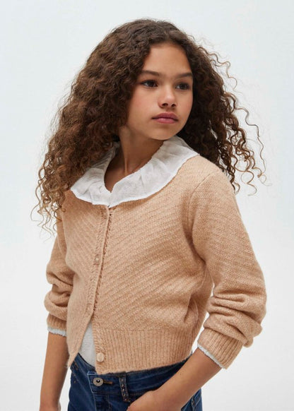 Rebeca tricot MAYORAL Ref. 13/7311/44 Vison vig