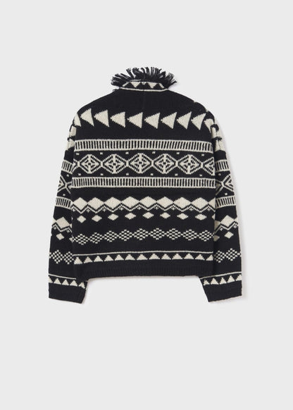 Rebecon tricot fantasia MAYORAL Ref. 13/7312/67 Negro