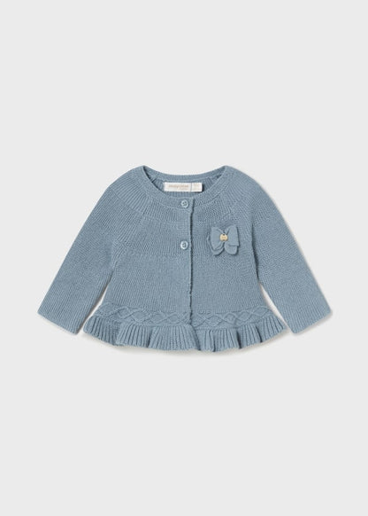 Rebeca larga tricot para bebé MAYORAL Ref. 13/2303/73 Nieve