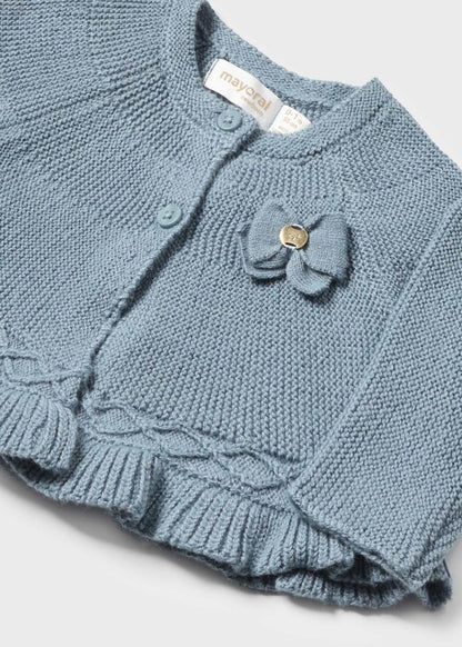 Rebeca larga tricot para bebé MAYORAL Ref. 13/2303/73 Nieve