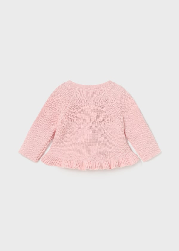 Rebeca larga tricot para bebé MAYORAL Ref. 13/2303/72 Rosa baby