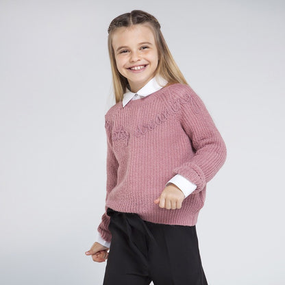 Jersey Tricot Letra SKU 7326 Color Rosado lur