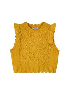 Chaleco tricot MAYORAL Ref. 13/4313/24 Mostaza vi