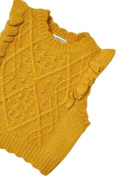 Chaleco tricot MAYORAL Ref. 13/4313/24 Mostaza vi