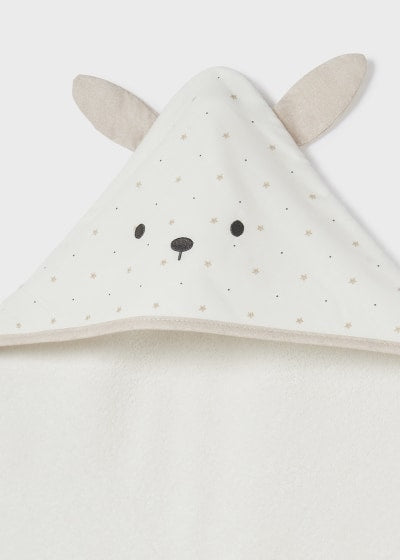 Toalla Cara Animal para recien nacido MAYORAL Ref. 9306/38 Beige