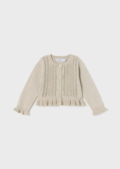 Torera de tricot con algodón sostenible para bebé Art. 23-01366-055 Raiz