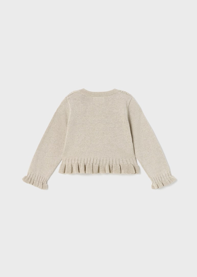 Torera de tricot con algodón sostenible para bebé Art. 23-01366-055 Raiz