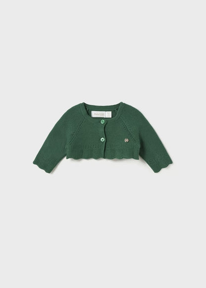 Torera tricot Better Cotton recién nacido Ref. 13-00307-054 Pino