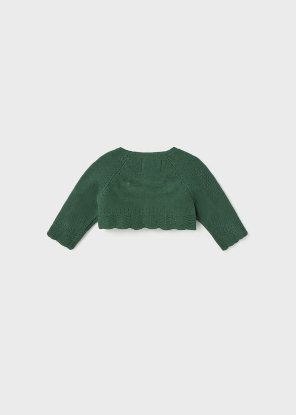 Torera tricot Better Cotton recién nacido Ref. 13-00307-054 Pino