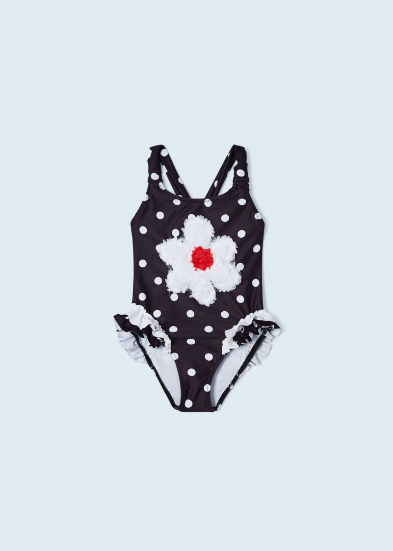 Traje de baño con motivo estampado para niña Art. 23-03792-016 Negro