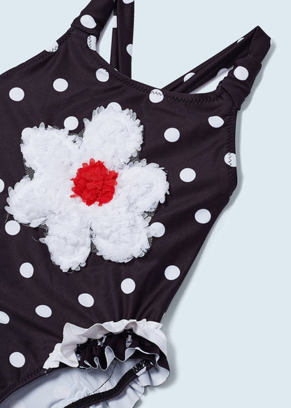 Traje de baño con motivo estampado para niña Art. 23-03792-016 Negro