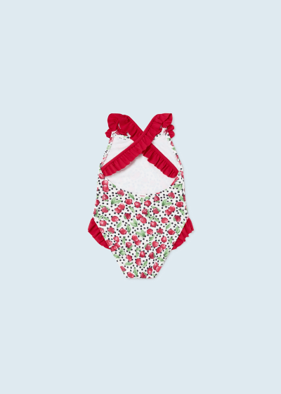 Traje de baño estampado para bebé  SKU 1785 Color 27 Rojo