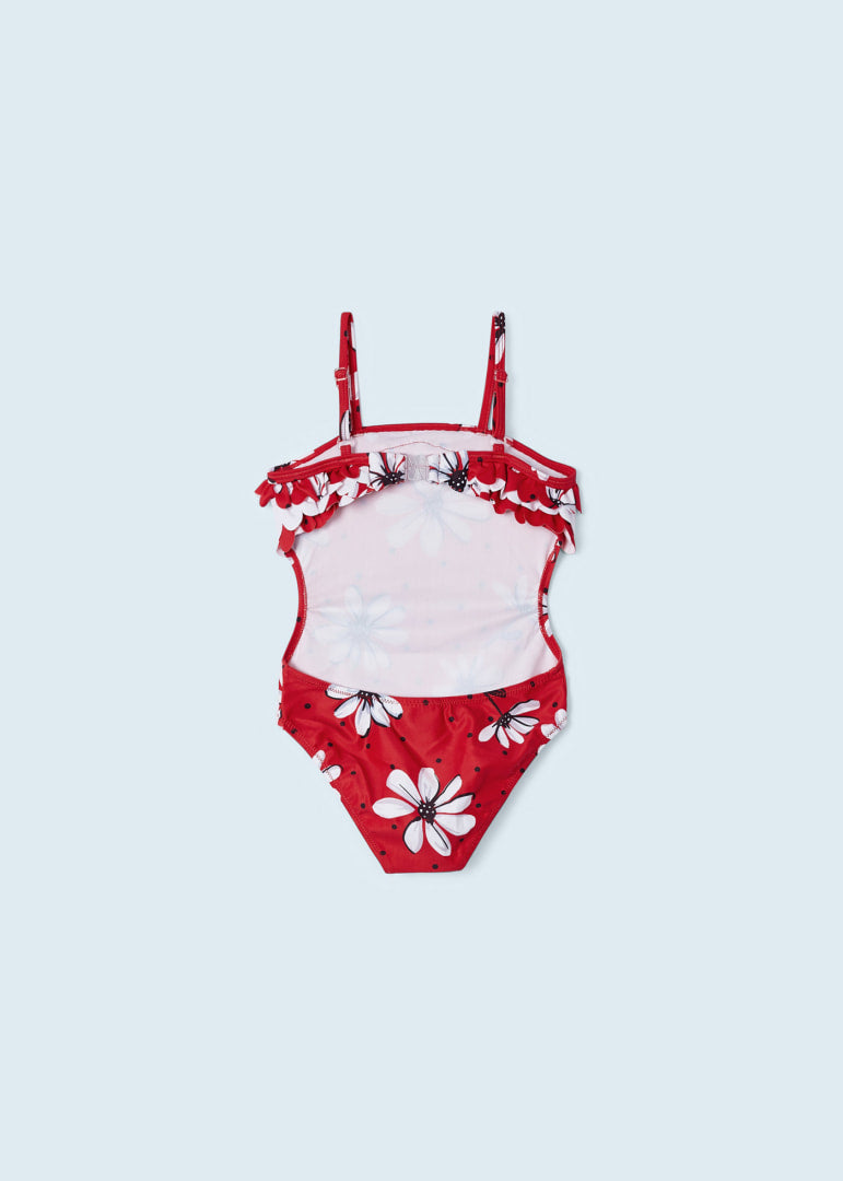 Traje de baño estampado para niña Art. 23-03791-011 Rojo