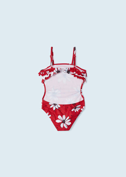 Traje de baño estampado para niña Art. 23-03791-011 Rojo