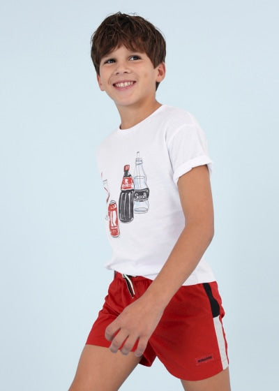 Traje de baño para chico Sku 6661 Color Rojo