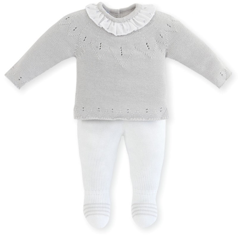 Conjunto 2 pz para bebé MAC ILUSION SKU 7612 Color 27 Gris