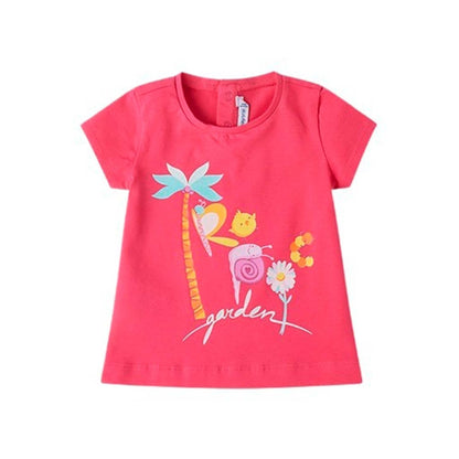 Camiseta Bebé Niña Sku 033 Color 50 Magenta