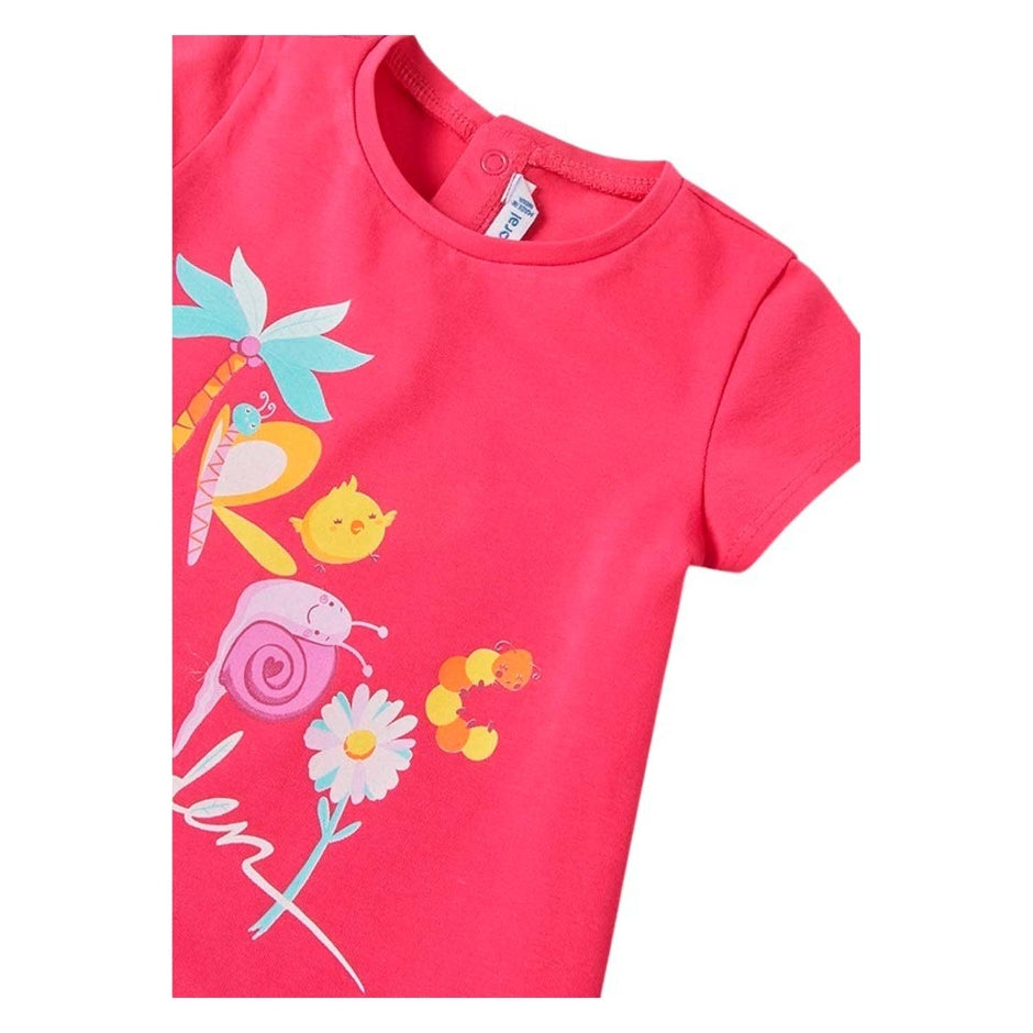 Camiseta Bebé Niña Sku 033 Color 50 Magenta