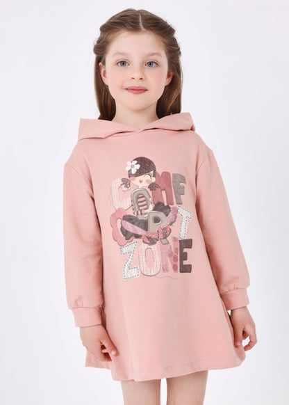 Vestido serigrafia MAYORAL Ref. 13/4929/10 Nude