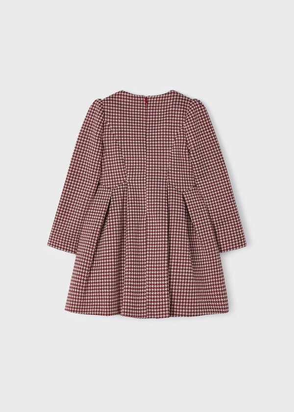 Vestido punto jacquard MAYORAL Ref. 13/4916/54 Rojo