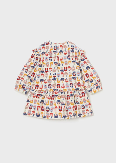 Vestido estampado Better Cotton bebé Ref. 13-02994-020 Rosado