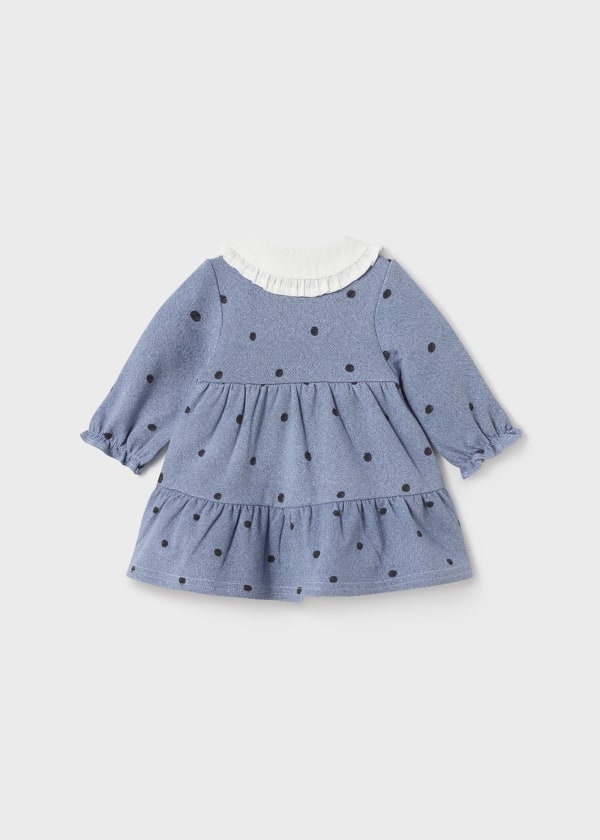 Vestido estampado Better Cotton recién nacido  Ref. 13-02879-088 Jean Print